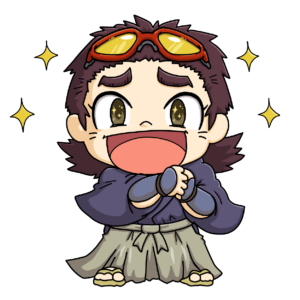 掘り出しブログ&はたっぴブログのキャラクター:エリア:キラキラ(全体像)